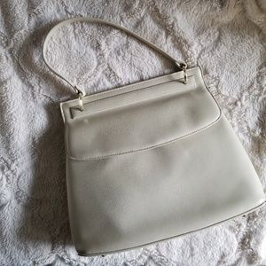 Vintage ♡Fashions by Margolin♡ Cream Purse